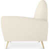 Buy Upholstered boucle ​armchair in white - Belise White 60329 - in the EU