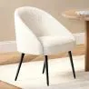  Design Armchair - Upholstered in Boucle Fabric - Wasda image 7