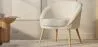 Armchair with Armrests - Upholstered in Boucle Fabric - Pimba image 7