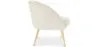 Armchair with Armrests - Upholstered in Boucle Fabric - Pimba image 7