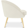 Buy Armchair with Armrests - Upholstered in Boucle Fabric - Pimba White 60332 Home delivery