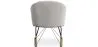 Rocking Armchair with Armrests - Upholstered in Boucle Fabric - Freia image 7
