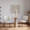 Armchair Upholstered in Bouclé Fabric - Jerna image 7