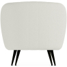 Buy Armchair with Armrests - Upholstered in Boucle Fabric - Nuba White 60338 in the Europe
