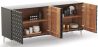 Wooden Design Sideboard - Black - Haui image 7