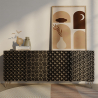 Buy Wooden Design Sideboard - Black - Haui Black 60343 - in the EU