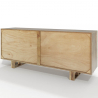 Buy Wide Sideboard, Boho Bali Design, Mango Wood - Jara Natural 60353 home delivery