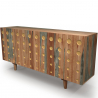 Buy Wide Sideboard in Modern Design, Siris Wood - Uya Natural wood 60357 - prices