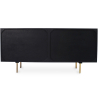 Buy Sideboard in vintage style - Huisu Black 60358 with a guarantee