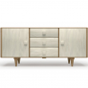 Buy Wooden sideboard in vintage style - Cina  Natural wood 60359 - in the EU