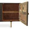 Buy Wooden Sideboard - Vintage Design - Dena Dark grey 60360 with a guarantee