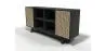 Natural Wood Sideboard - Vintage Design - Black - Edan image 7