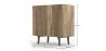 Natural Wood Sideboard - Boho Bali Design - Scarp image 7
