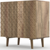 Buy Small Cabinet, Boho Bali Style, Mango Wood - Scarp Natural 60364 - prices