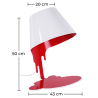 Buy Table Lamp - Desk Lamp - Paint Can - Okamoto
 Red 30807 - in the EU