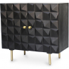 Buy Small Cabinet, Wood and Metal - Vintra Black 60372 in the Europe