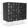 Buy Small Cabinet, Wood and Metal - Vintra Black 60372 at Privatefloor