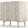 Buy Wooden Sideboard - Boho Bali Design - White - Rena White 60373 - prices