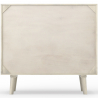Buy Small Cabinet, Boho Bali Design, Mango Wood - Rena White 60373 home delivery
