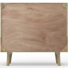 Buy Wooden Sideboard - Boho Bali Design - Ega Natural wood 60374 Home delivery