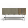 Buy Console table in vintage industrial style - Calabri Grey 60376 at Privatefloor