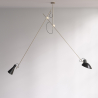 Buy Flex Ceiling Lamp - Pendant Lamp - 2 Arms - Pats Gold 60388 - in the EU