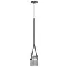 Ceiling Lamp - Pendant Lamp - Leather and Glass - Bim image 7