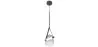 Ceiling Lamp - Pendant Lamp - Leather and Glass - Bim image 7