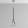 Buy Ceiling Lamp - Pendant Lamp - Leather and Glass - Bim Smoke 60390 in the Europe