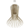 Buy Pendant lamp in gilded metal - Madison Gold 60394 in the Europe