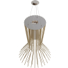 Buy Pendant lamp in gilded metal - Madison Gold 60394 home delivery