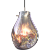 Buy Glass Ceiling Lamp - Design Pendant Lamp - Vera Silver 60395 in the Europe