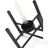 Buy Table Lamp - Designer Living Room Lamp - Grau Amber 60396 - in the EU