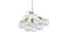 Glass Ball Ceiling Lamp - Design Pendant Lamp - 12 Globes - Glaub image 7