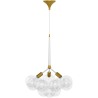 Buy Lámpara de Techo Bolas de Cristal  - Lámpara Colgante de Diseño - Glaub White 60405 Home delivery