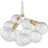 Buy Lámpara de Techo Bolas de Cristal  - Lámpara Colgante de Diseño - Glaub White 60405 - in the EU