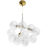 Buy Lámpara de Techo Bolas de Cristal  - Lámpara Colgante de Diseño - Glaub White 60405 - prices