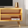 Buy Wooden TV Stand - Scandinavian Design - Lenark Natural wood 60408 at Privatefloor