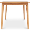 Buy Rectangular Extendable Dining Table - Wood - Blow Natural wood 60413 Home delivery