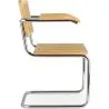 Dining Chair with Armrests - Vintage Design - Wood and Rattan - Bruna image 7