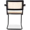 Dining Chair with Armrests - Vintage - Wood and Rattan - Bastral image 7