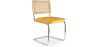 Dining Chair - Upholstered in Velvet - Wood and Rattan - Martha image 7