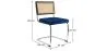 Dining Chair - Upholstered in Velvet - Wood and Rattan - Hyre image 7