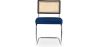 Dining Chair - Upholstered in Velvet - Wood and Rattan - Hyre image 7