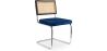 Dining Chair - Upholstered in Velvet - Wood and Rattan - Hyre image 7