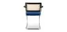 Wooden Dining Chair with Armrests - Velvet Upholstery - Wood & Rattan - Hyre image 7