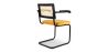 Dining Chair with Armrests - Upholstered in Velvet - Wood and Rattan - Puila image 7