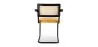 Dining Chair with Armrests - Upholstered in Velvet - Wood and Rattan - Puila image 7