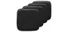Pack of 4 Magnetic Cushions for Square Seat Chair – Faux Leather – Stylix image 7