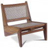 Buy Lounge Chair - Boho Bali Design - Wood - Prena Natural 60465 - in the EU